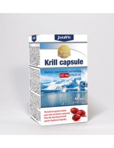 Ulei de krill 625mg, 60 de capsule moi, Juvapharma