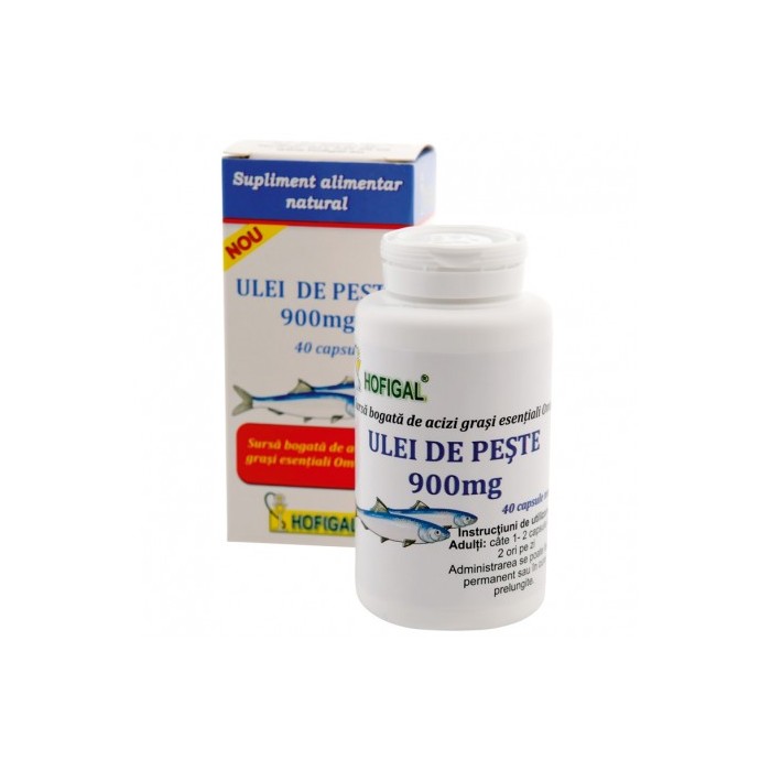 Ulei de peste 900mg x 40 cps