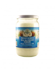 Ulei de cocos virgin presat la rece 600 ml — Herbavit