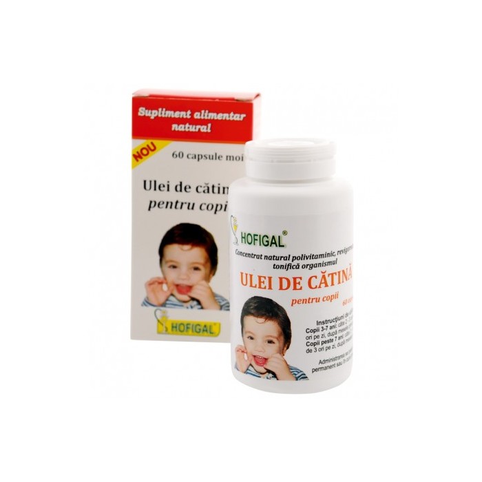 Ulei de catina pentru copii x 60 cps