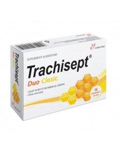 Trachisept Duo Clasic – 16 comprimate
