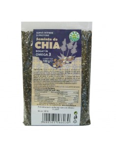 Seminte de chia, 100 g, Herbavit