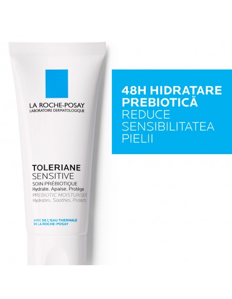 Toleriane Sensitive Crema Hidratantă Prebiotică Pentru Pielea Sensibilă , 40Ml, La Roche-Posay