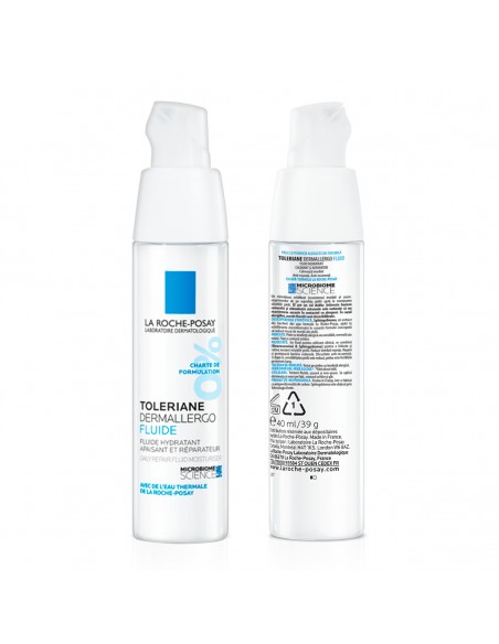 Toleriane Dermallergo Fluid Hidratant, Calmant Si Reparator 40 Ml, La Roche-Posay