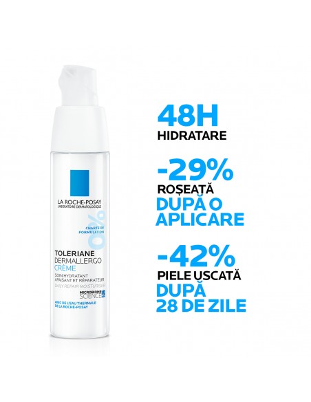 Toleriane Dermallergo Cremă Hidratantă, Calmantă Si Reparatoare 40Ml, La Roche-Posay
