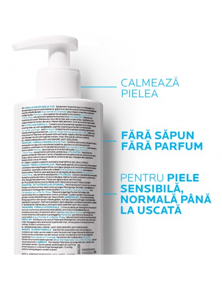 Toleriane Cremă De Curătare Pentru Piele Sensibilă, 400Ml, La Roche-Posay