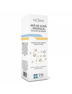 Tisodent Apă de gură cu propolis 20 ml