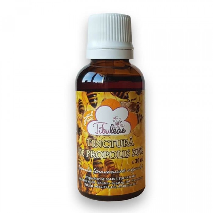 Tinctura propolis 30%, 30ml, Tibuleac