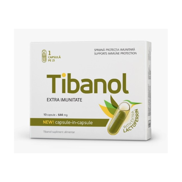 Tibanol, 10 capsule, Vitaslim
