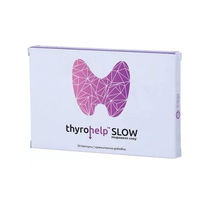 Thyrohelp slow, 30 de capsule, Naturpharma