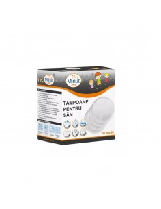 Tampoane pentru san, 30 bucati, Minut