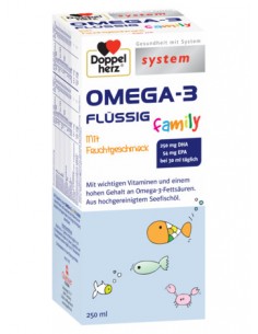 System omega 3 family sirop x 250ml, Doppelherz