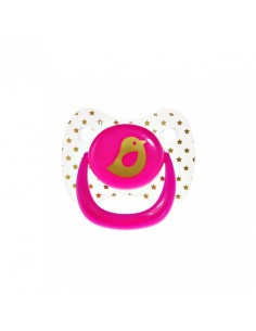 Suzetă silicon rotundă „Baby”, 0–6 luni (Minut Baby)
