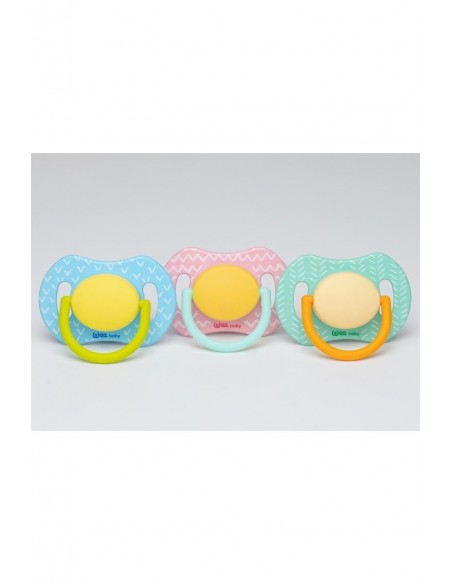 Suzeta din silicon cu forma simetrica nr. 2 - cod 786