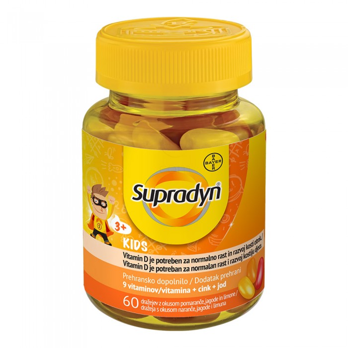 Supradyn kids complex x 60 drajeuri