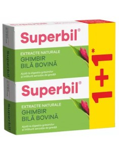 Superbil, 20 comprimate, Fiterman Pharma, 11 gratis