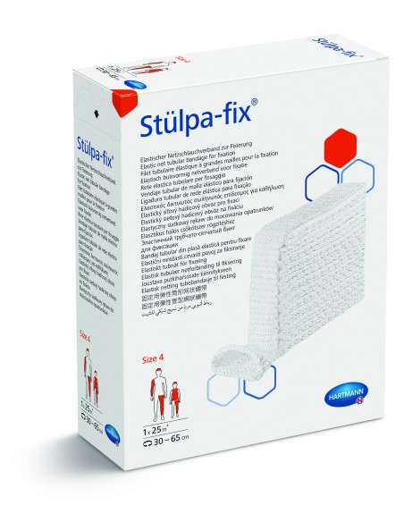 Stulpa-fix marime 4, lungime 25 m  - bandaj tubular, o bucata, PAUL HARTMANN AG