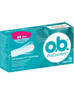 o.b. ProComfort Light Days Mini, 16 tampoane