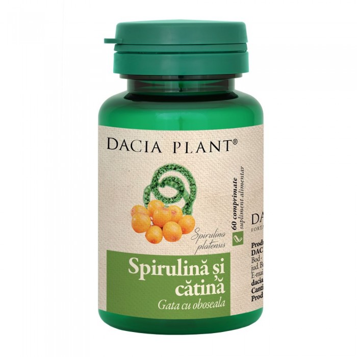 Spirulina si catina x 60 cpr