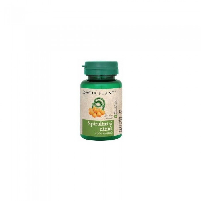 Spirulina si catina 60 cpr