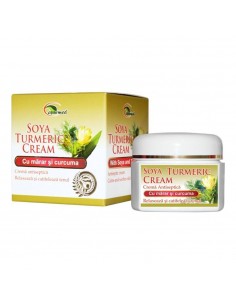 Crema antiseptica Soya turmeric, 50 ml, Ayurmed