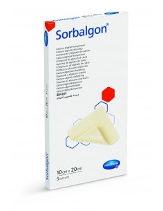 Sorbalgon 10 × 20 cm – pansament din alginat de calciu, 5...