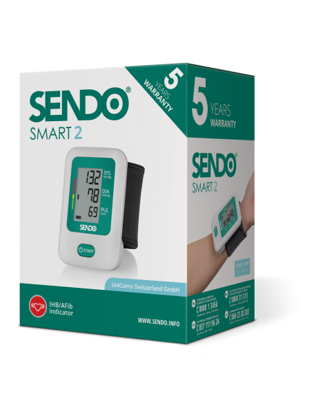 Tensiometru de incheietura Sendo Smart 2, Unicoms