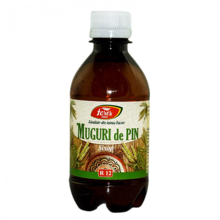 Sirop de muguri de pin, 250 mililitri, Fares