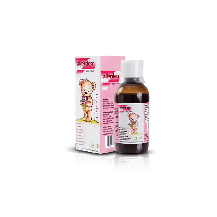 Sirop Allerdep, 150 de mililitri, Dr Phyto