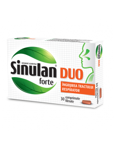 Sinulan duo forte, 30 comprimate, Walmark