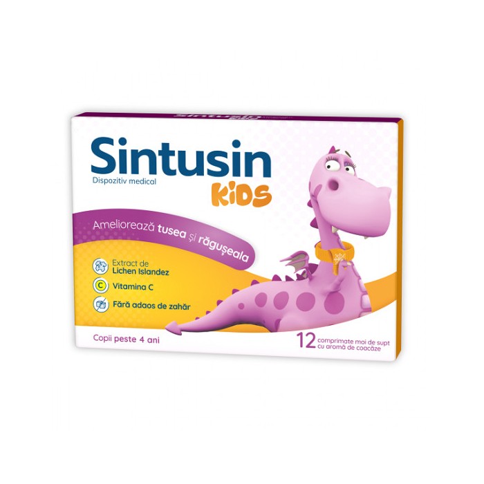 Sintusin kids x 12 cpr. moi de supt