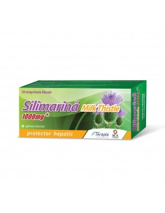 Silimarina milk thistle 1000mg x 30 cp film