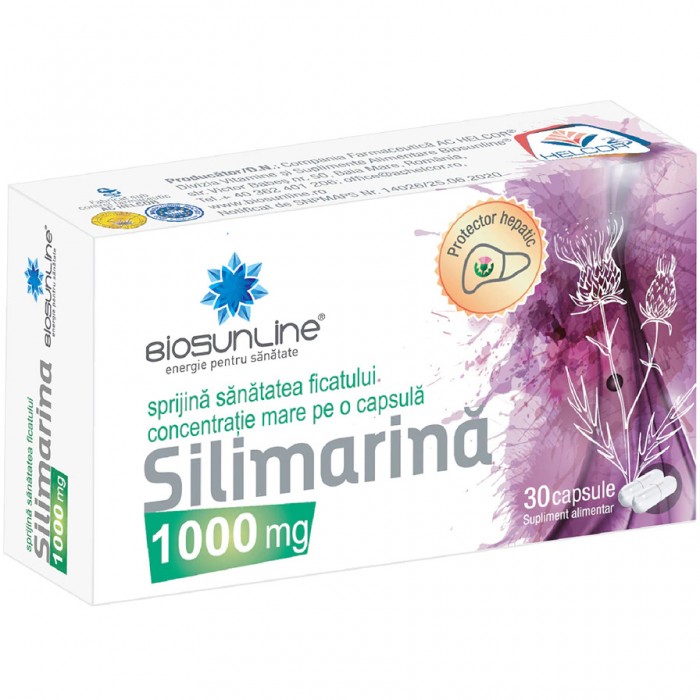 Silimarina 1000mg x 30cps