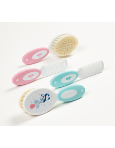 Set perie si pieptene pentru copii, cod 999, Wee Baby