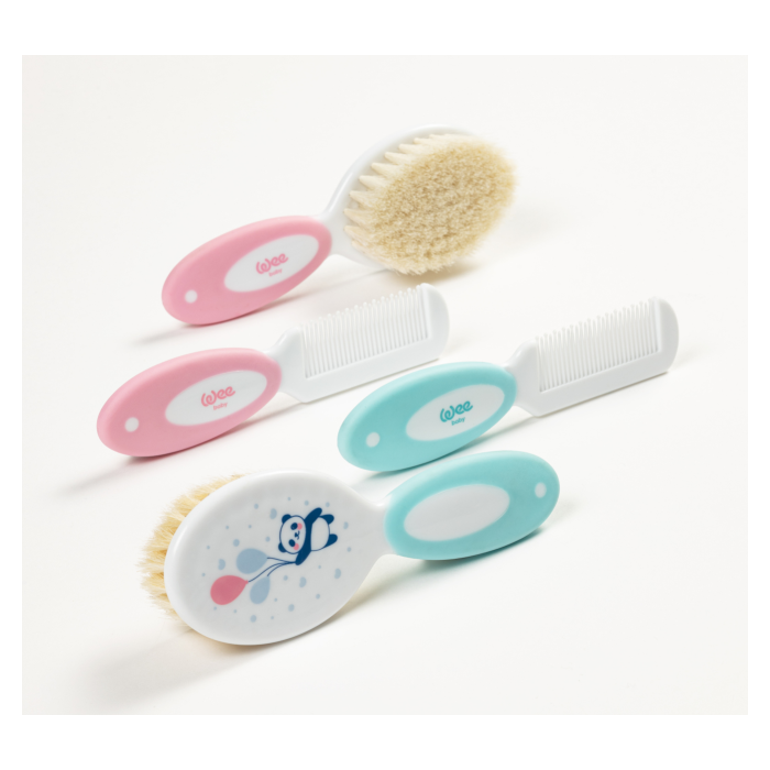 Set perie si pieptene pentru copii, cod 999, Wee Baby