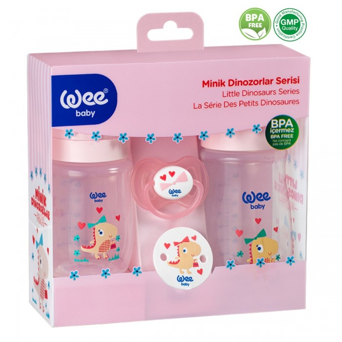 Set cadou Dino roz, cod 196