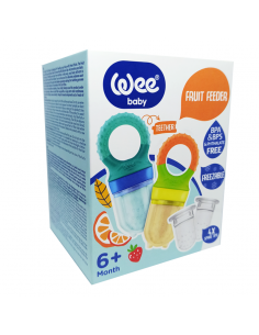 Set de doua suzete pentru pulpa fructelor 4 tetina de...