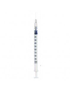 Seringă insulină 1 ml ac detașabil 27G (0,4 × 13 mm) – Minut