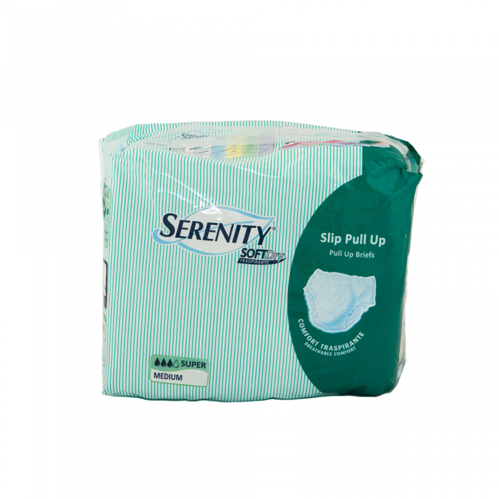 Serenity scutece tip chilot pentru adulti, M, 10 buc, Tehnomedical