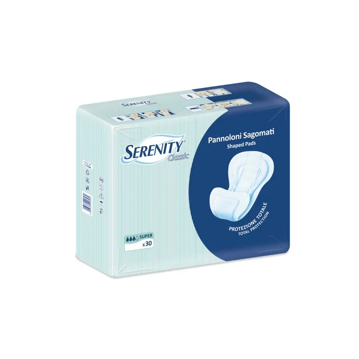 Serenity scutece pentru adulti soft dry super M, 30 buc, Tehnomedical
