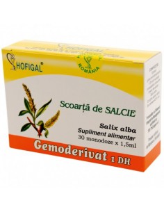 Scoarta - salcie gemoderivat 30mon x 1,5ml