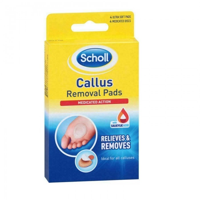 Scholl plasturi pentru indepartarea calozitatilor x 4 buc