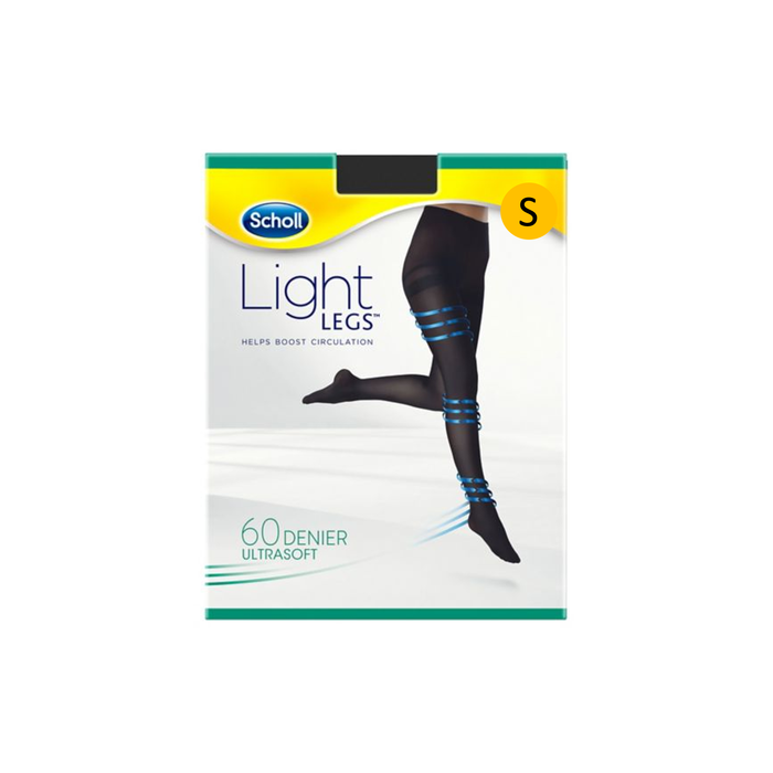 Scholl light legs 60 den black s