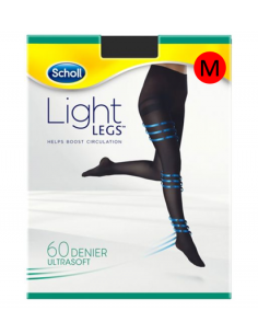 Scholl light legs 60 den black M