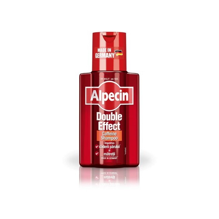 Sampon Alpecin Double Effect antimatreata si anticadere, 250 ml, Dr. Kurt Wolff