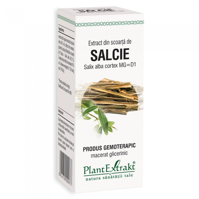 Salix alba scoarta (scoarta salcie), 50ml, Plantextrakt