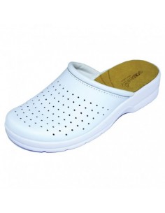 Saboți albi fără bareta Goldenfit nr. 37 – Prima