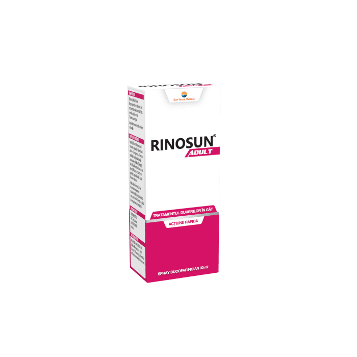 Spray pentru gat Rinosun adulti, 30 ml, Sunwave