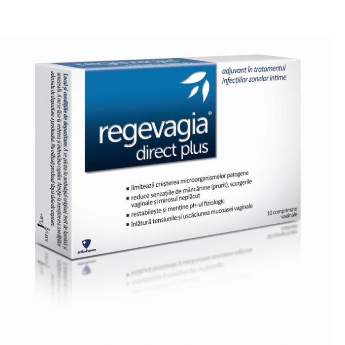 Regevagia direct plus x10 cpr vaginale