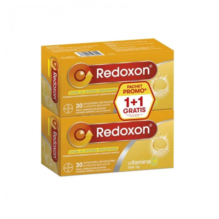 Redoxon vitamina C 1000mg lamaie 30 eff, 11 gratis, Bayer